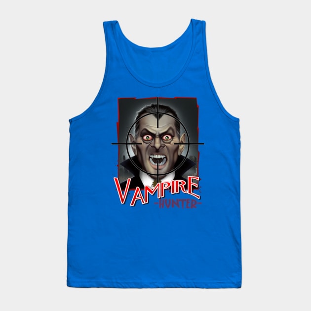 Vampire Hunter Tank Top by ted1air